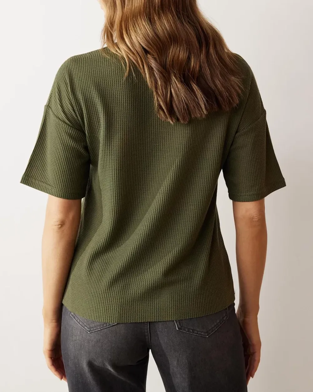 Plain Waffle Tee