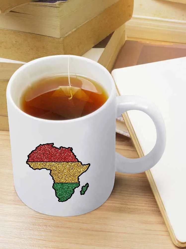 A Mug With Double-Sided Printed Black History