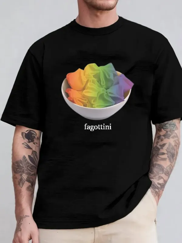 Women'S Fagottini Short Sleeve Round-Neck T-Shirt