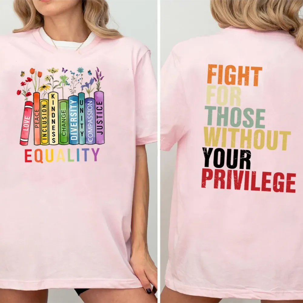 Women'S Equality Round-Neck Short Sleeve T-Shirt