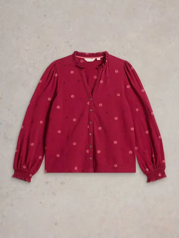 Embroidered Knitted Shirt