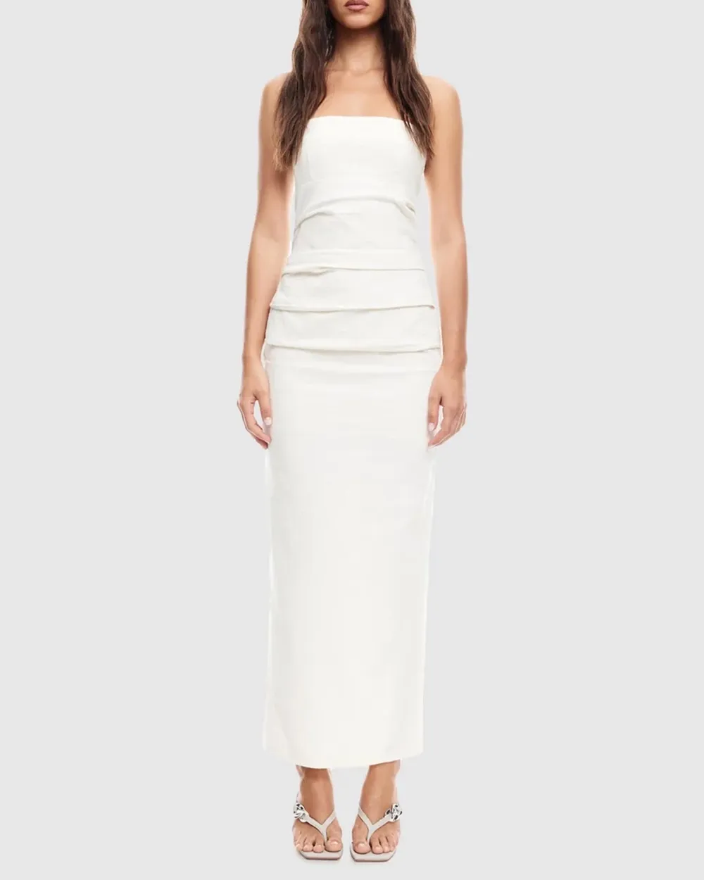 Halter Neck Slim Maxi Dress