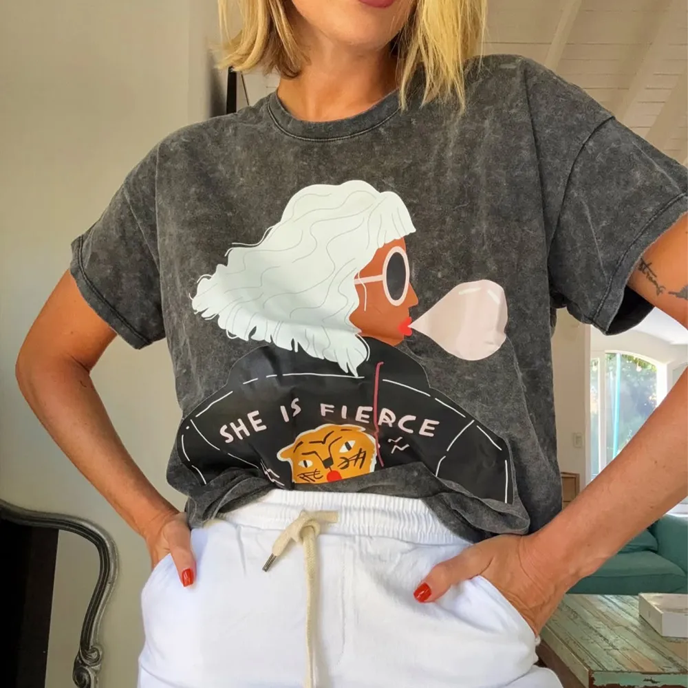 Women's Stylish  Pattern T-Shirt