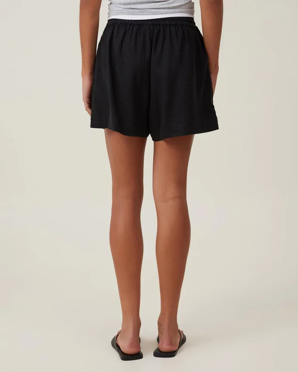 Casual Rolled-Up Shorts