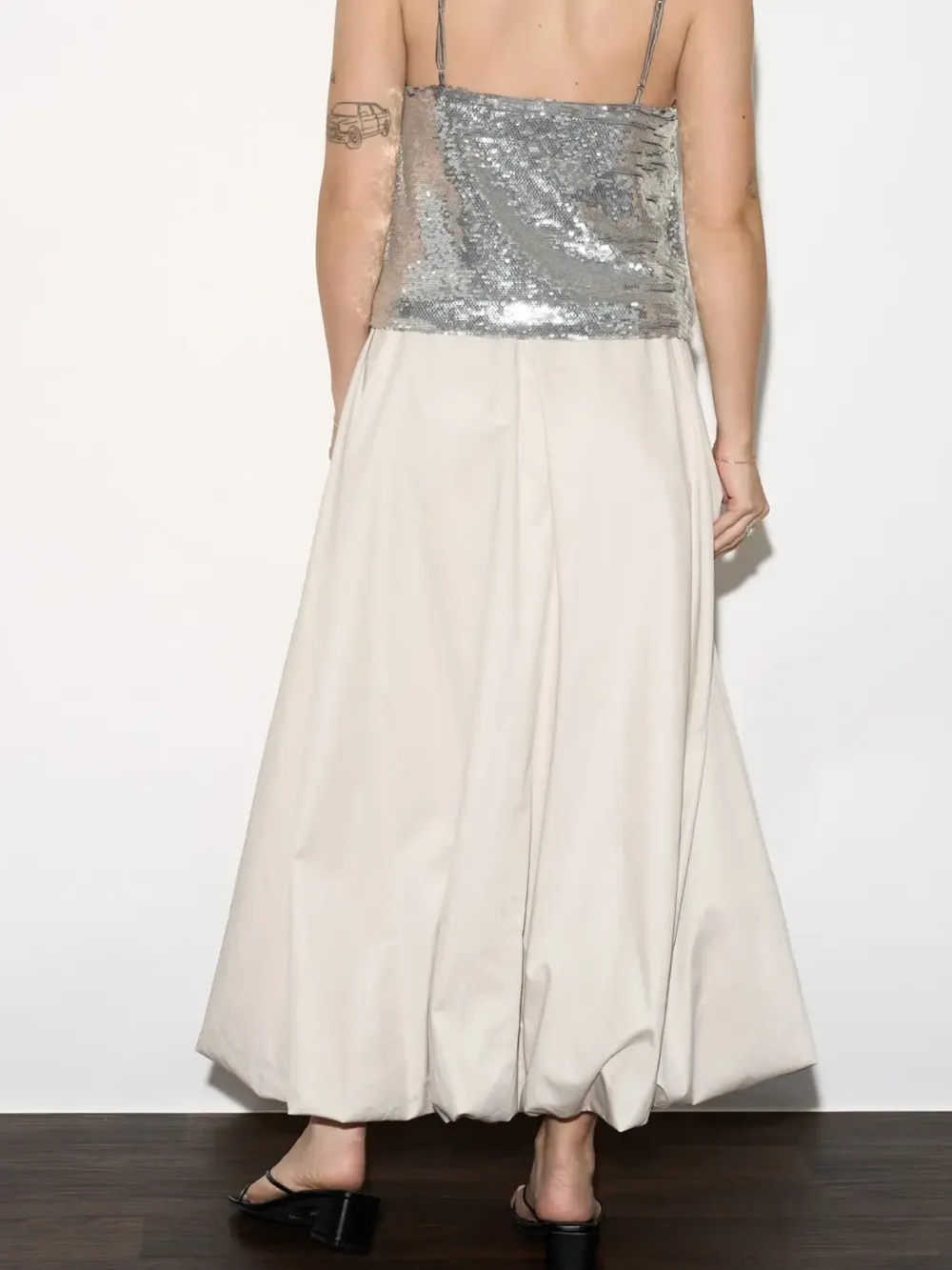 Bubble Hem Skirt