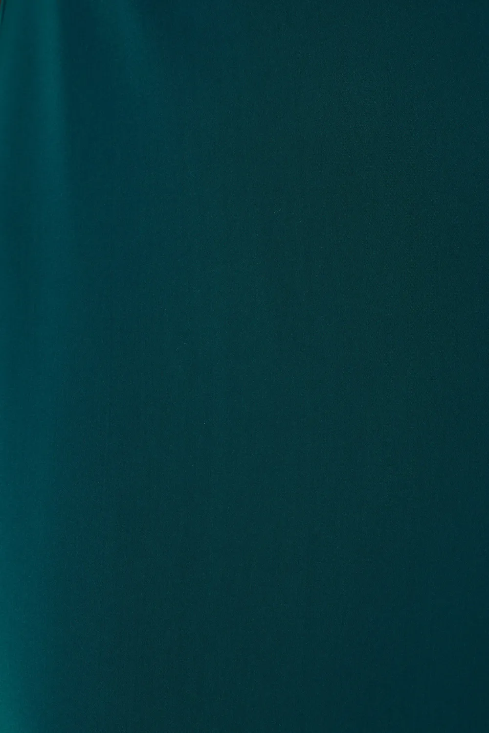 Dark Green Sleeveless Mock Neck Midi Dress