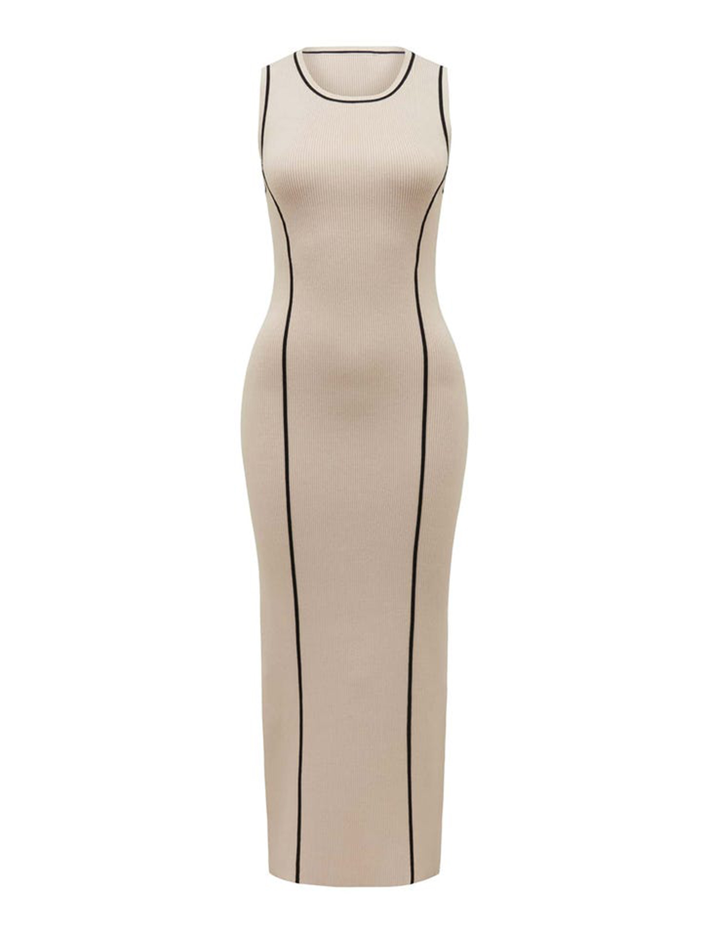 Tipped Midi Dress