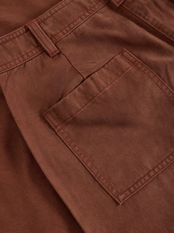 Wide Leg Cropped Trouser