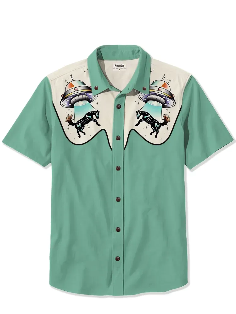 UFO Took The Horse Shirt