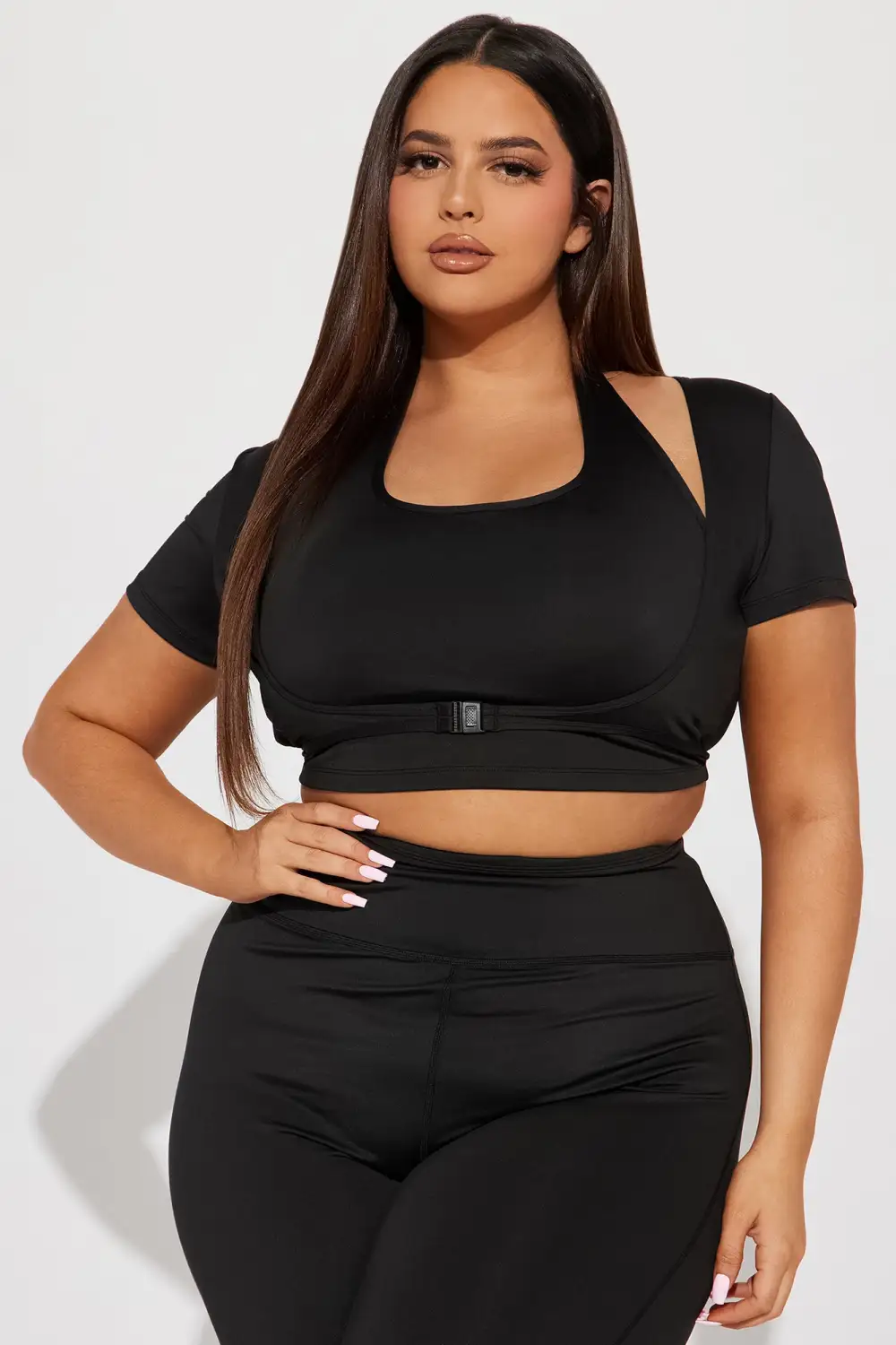 Lily Active Top - Black