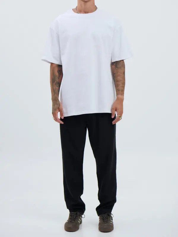 Simple And soft Daily Slim Pant