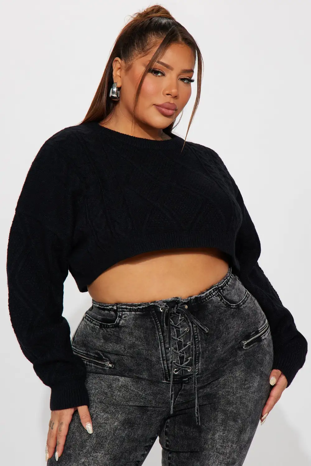 Promenade Dates Sweater - Black