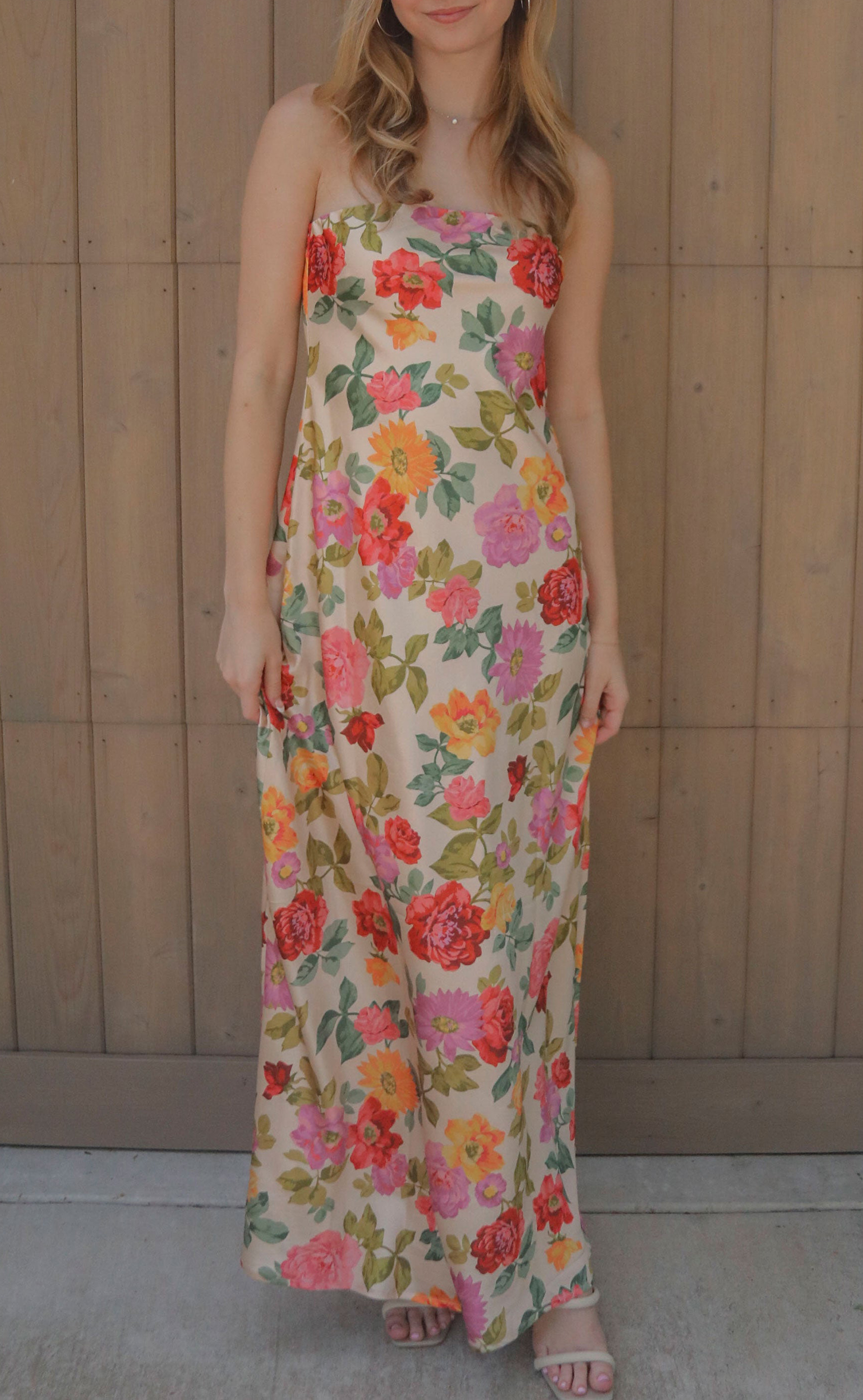 All Over Floral Maxi Dress