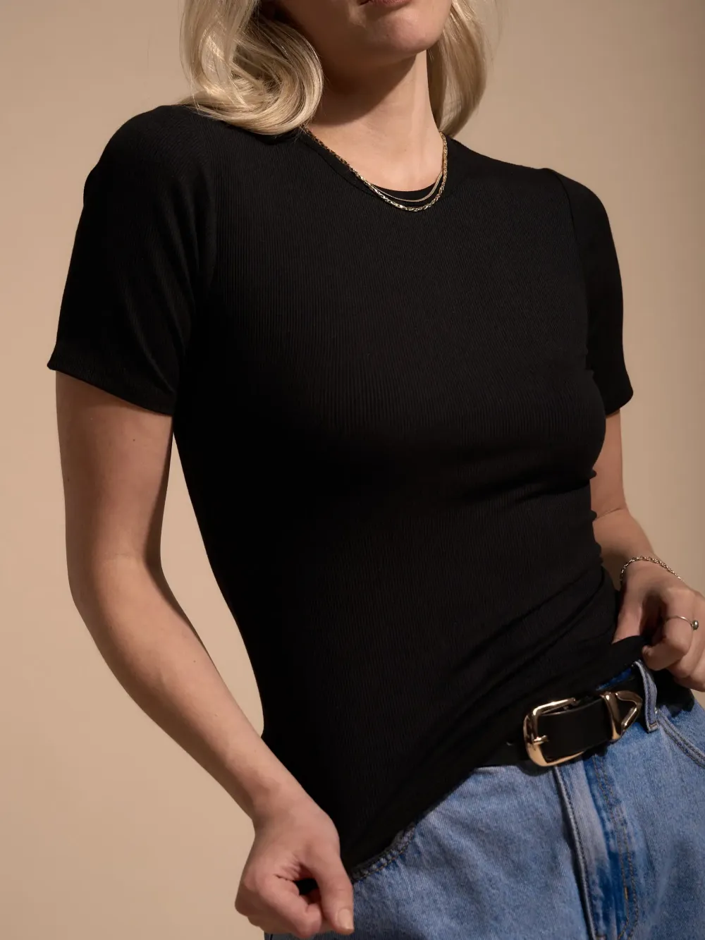 Elementary Basics Rib Tee