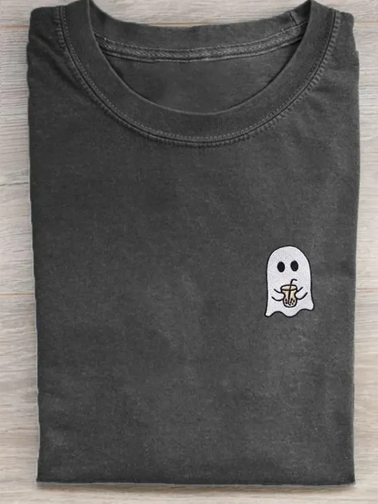 Iced Coffee Ghost T-Shirt