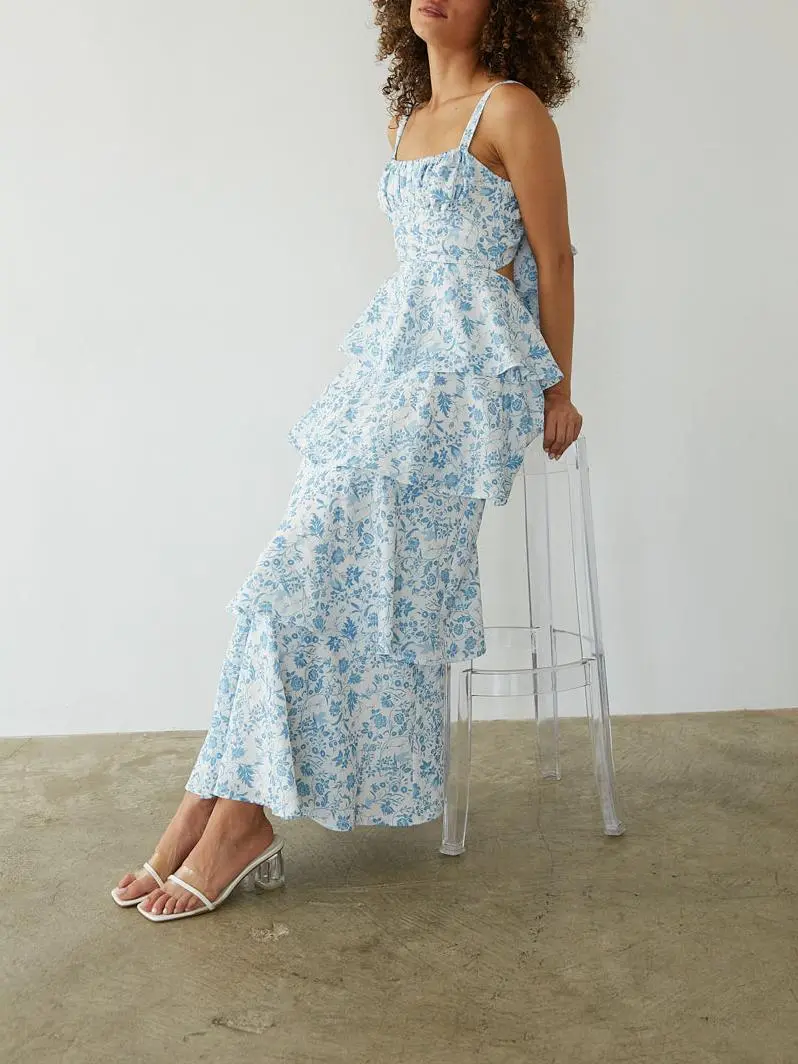 Tiered Maxi Dress