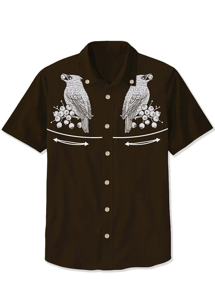 Vintage Crow Berry Shirt