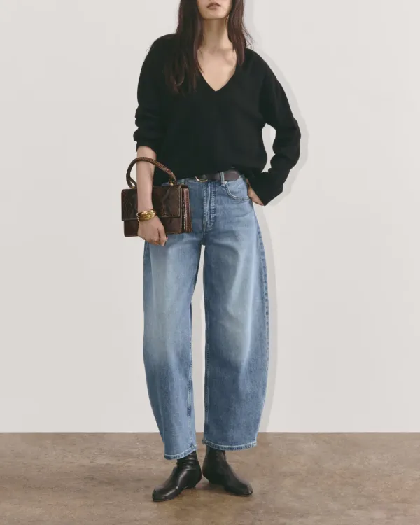 Straight Leg Way-High Jean