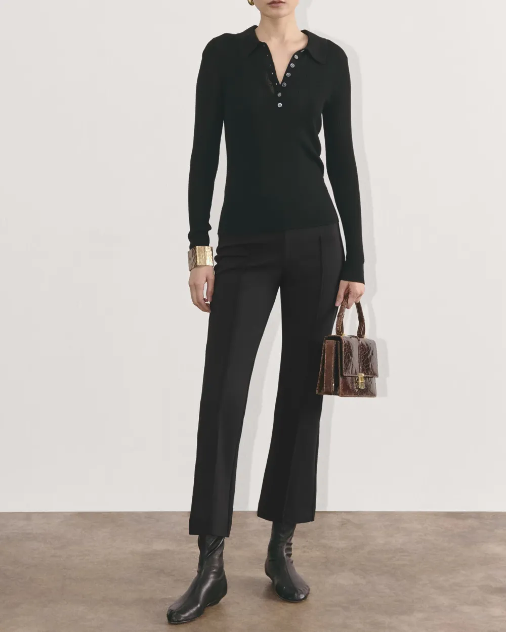 Casual Style Flare Pant