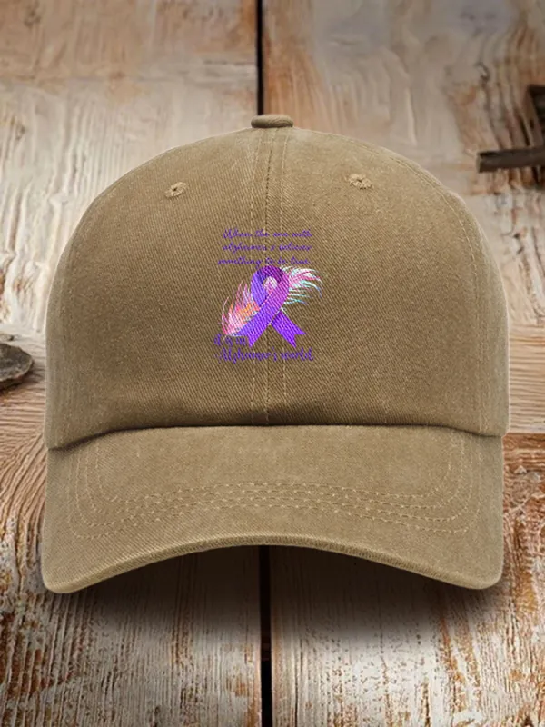 Alzheimer's Awareness Baseball Cap