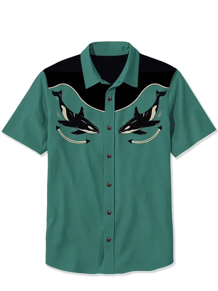 Ocean Killer Whale Shirt