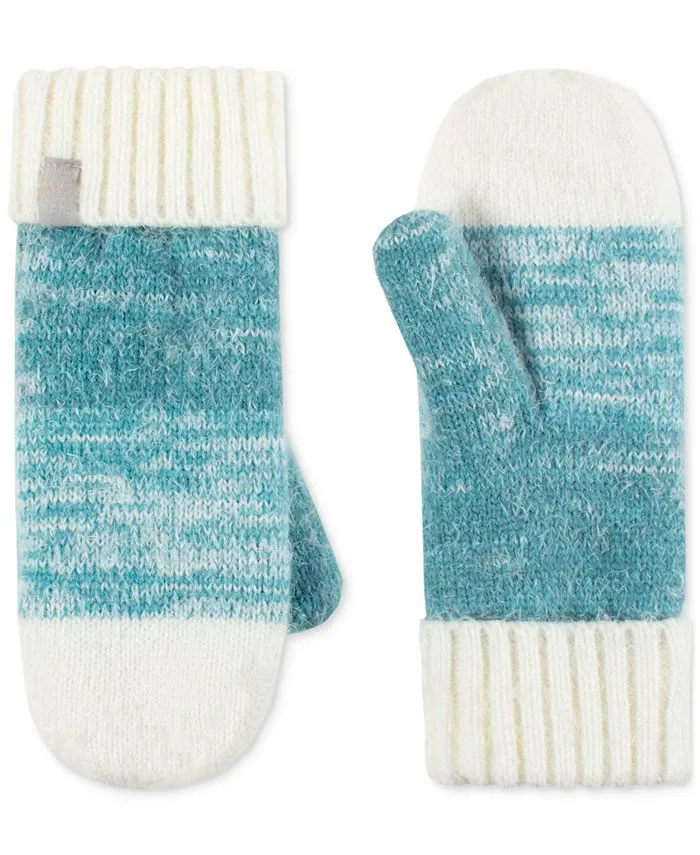 Sloane Feather Knit Mittens