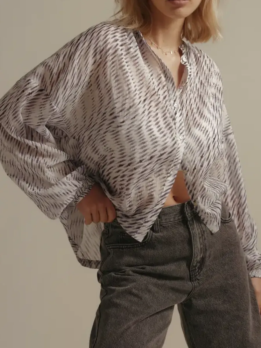 Elementary Gather Detail Blouse