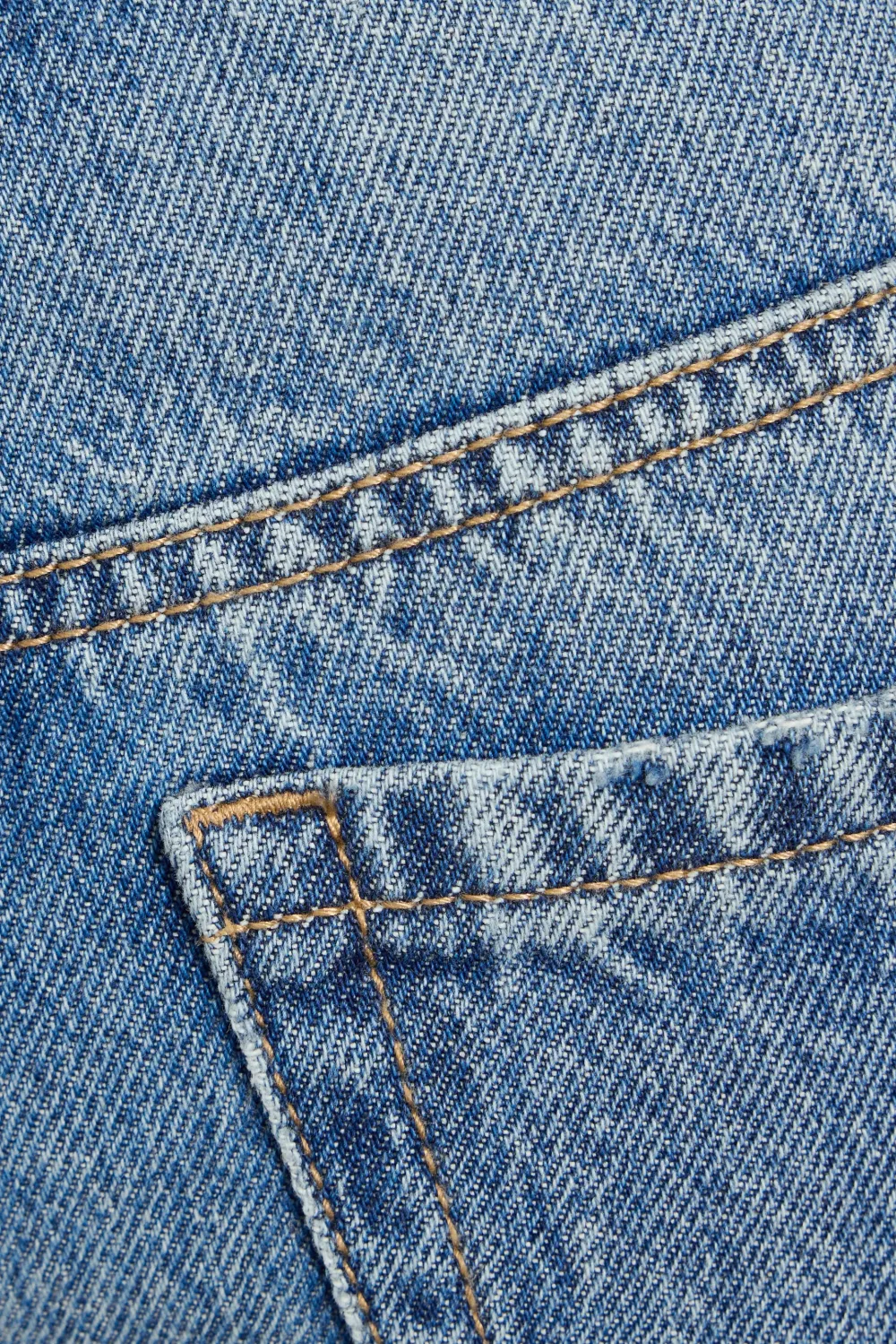 Casual Style Straight Blue Jeans