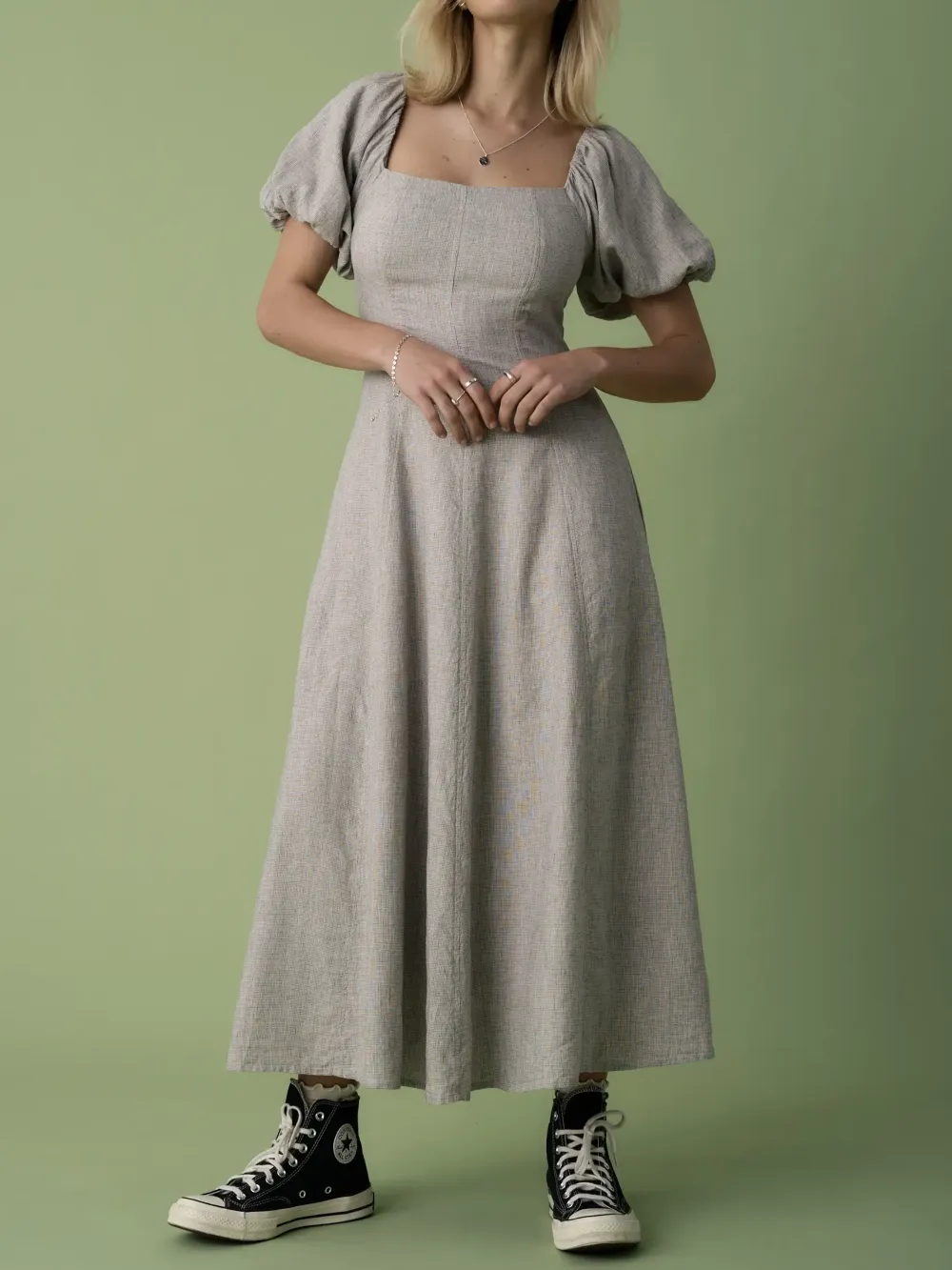 Puff Sleeve Dress