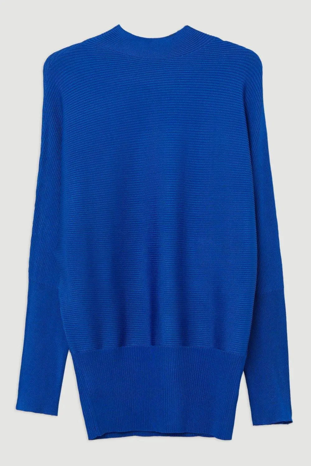 Slinky Drape Batwing Sleeve Knit Top