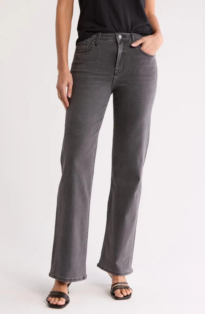 Alexa High Waist Straight Leg Jeans