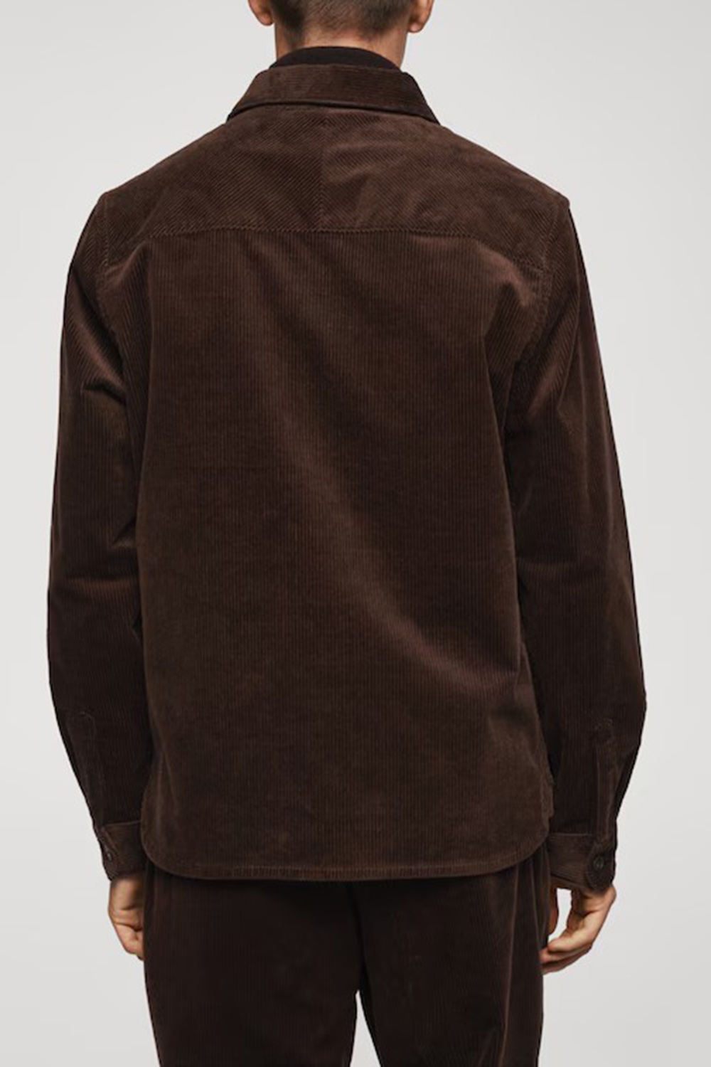 Corduroy Pockets Overshirt