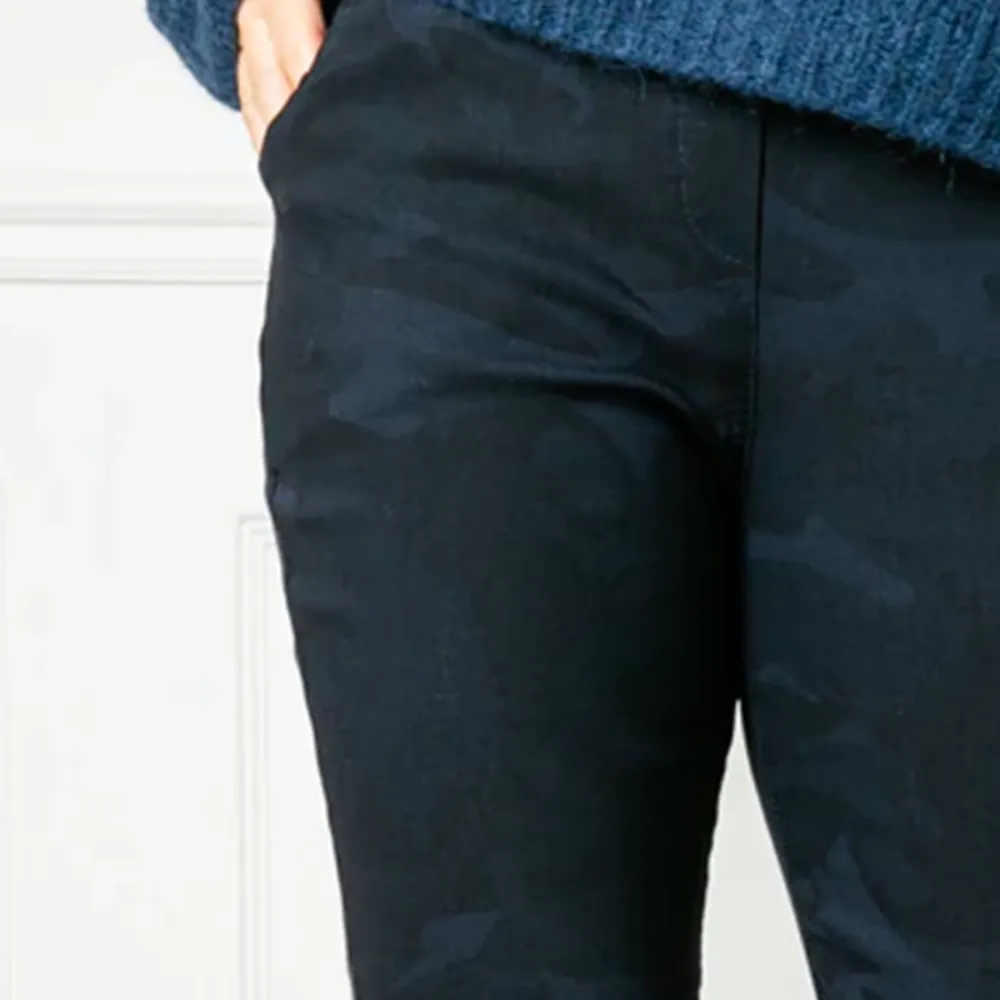 Patched Jeans