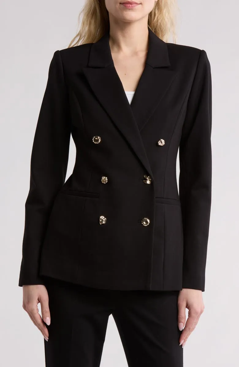 Ponte Double Breasted Blazer