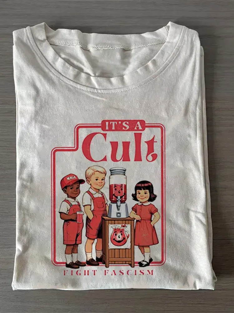 You'Re In A Cult Anti Fascism Social Club T-Shirt