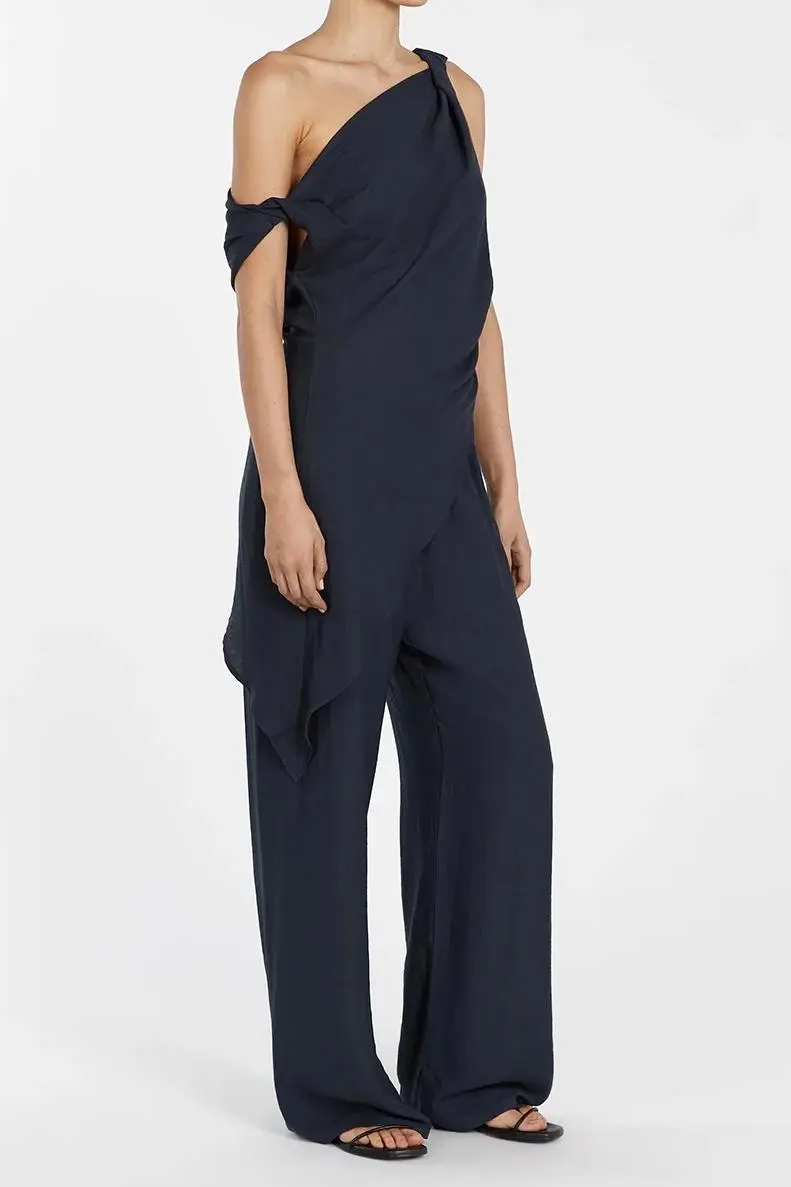One Shoulder Chic Tunic Top