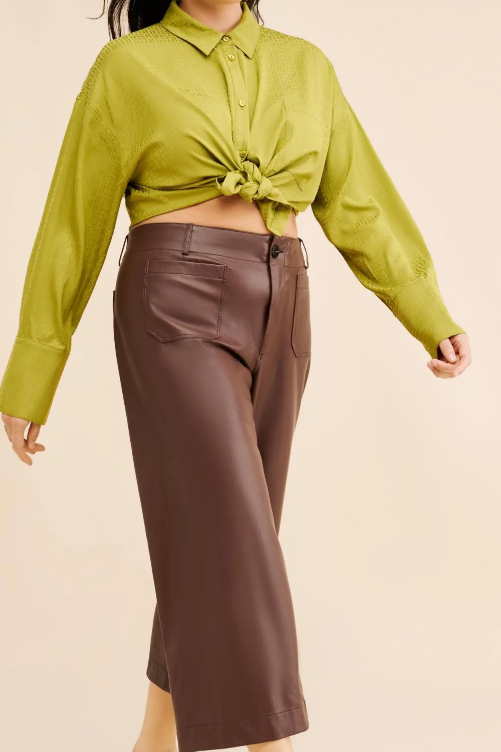 The Cropped Wide-Leg Pants