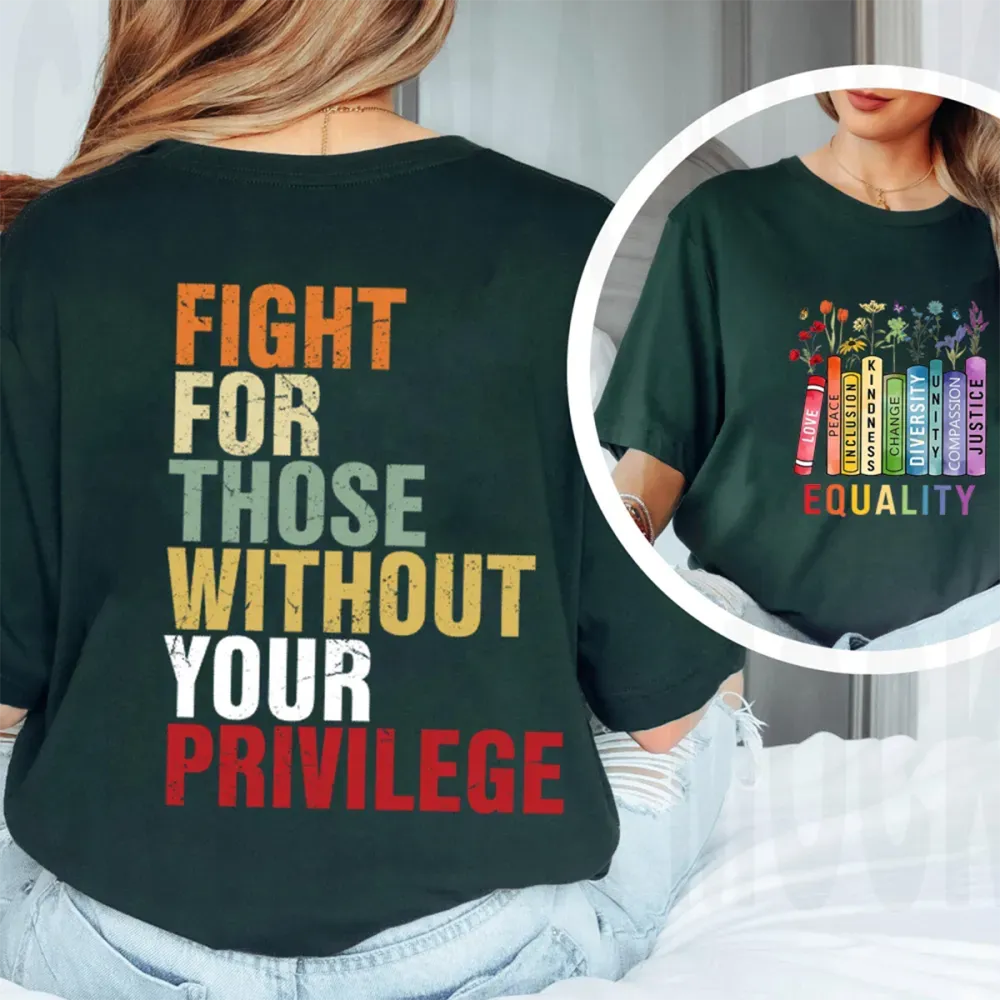 Women'S Equality Round-Neck Short Sleeve T-Shirt