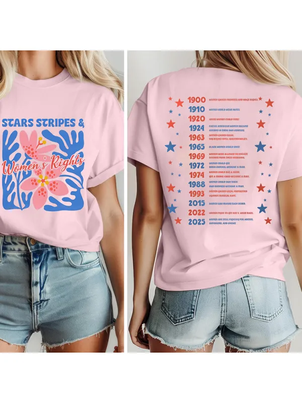 Women'S Rights Crew Neck T-Shirt