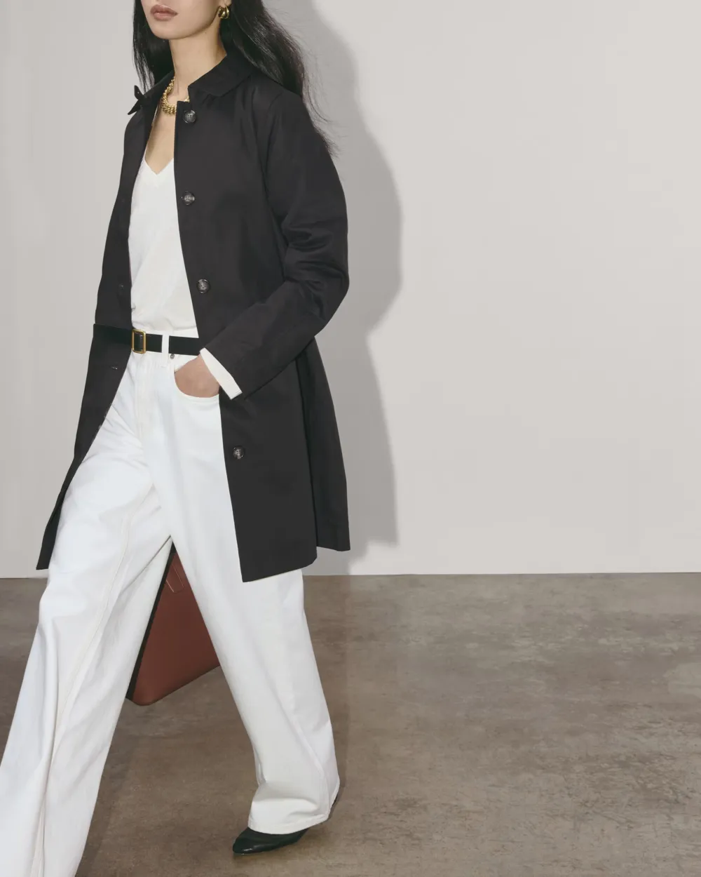 Lapel Neck Coat