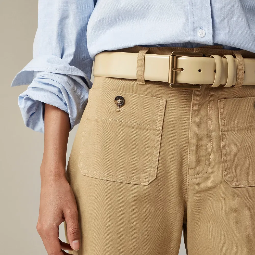 Sailor slim wide-leg chino pant