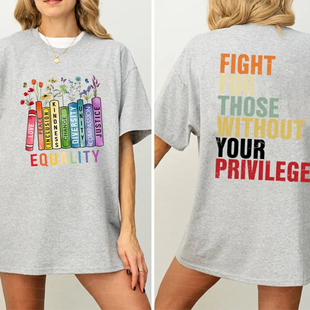Women'S Equality Round-Neck Short Sleeve T-Shirt