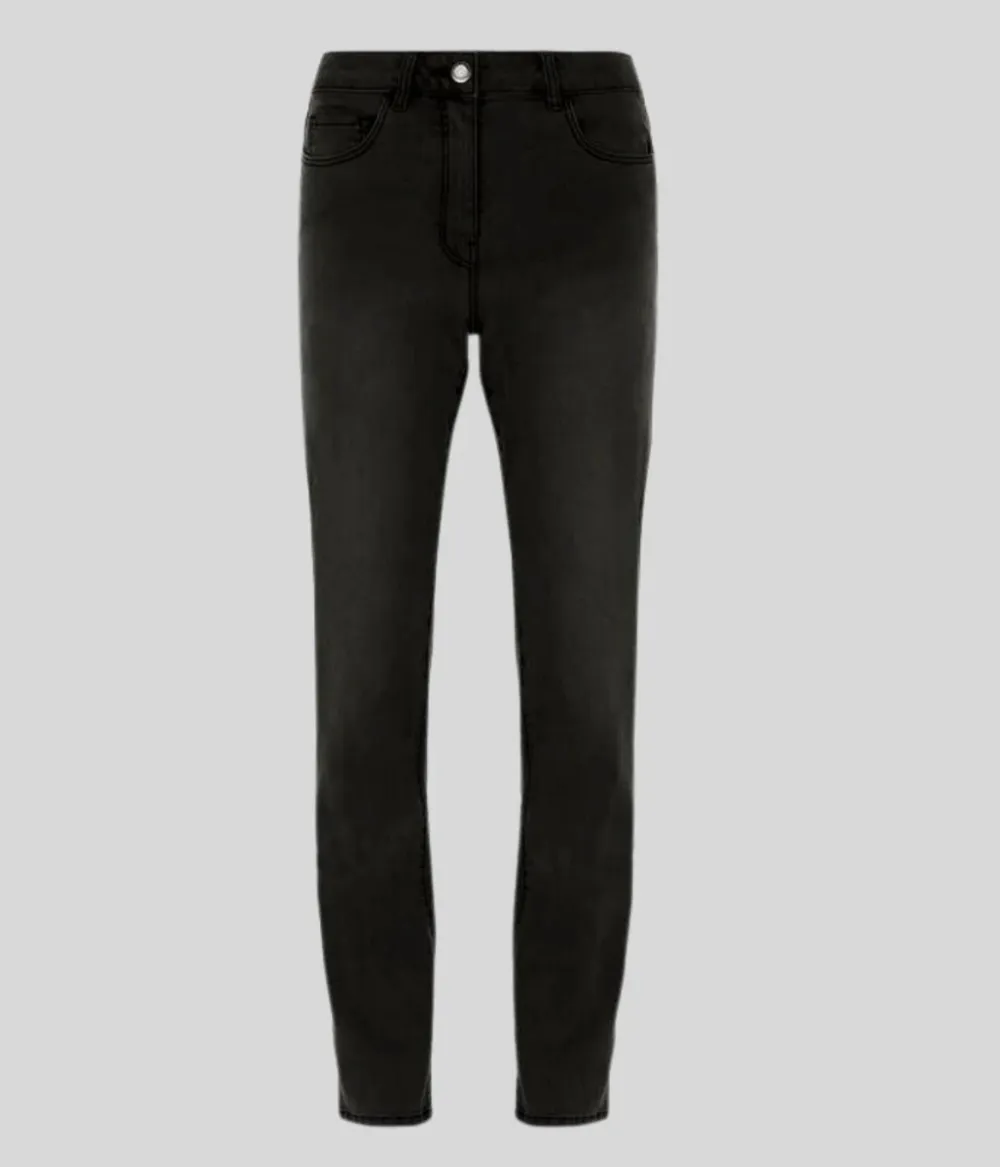 Black Slim Leg Jean